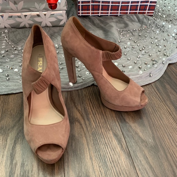 Prada Shoes - Prada suede shoes